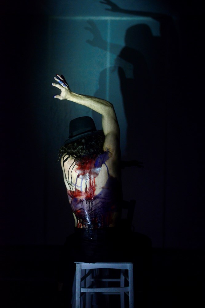 Crtež Davida Belasa  (Snimio Dejan Štifanić)